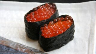 Salmon Roe Sushi [Ikura]